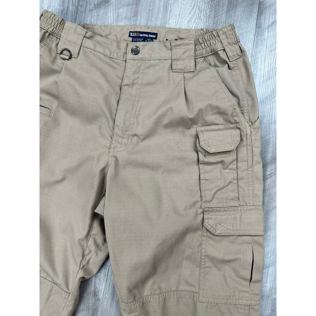 5.11 Tactical Regular Fit Taclite Pro Ripstop Cargo Pants in Tan — Size 32x32 // Preowned
