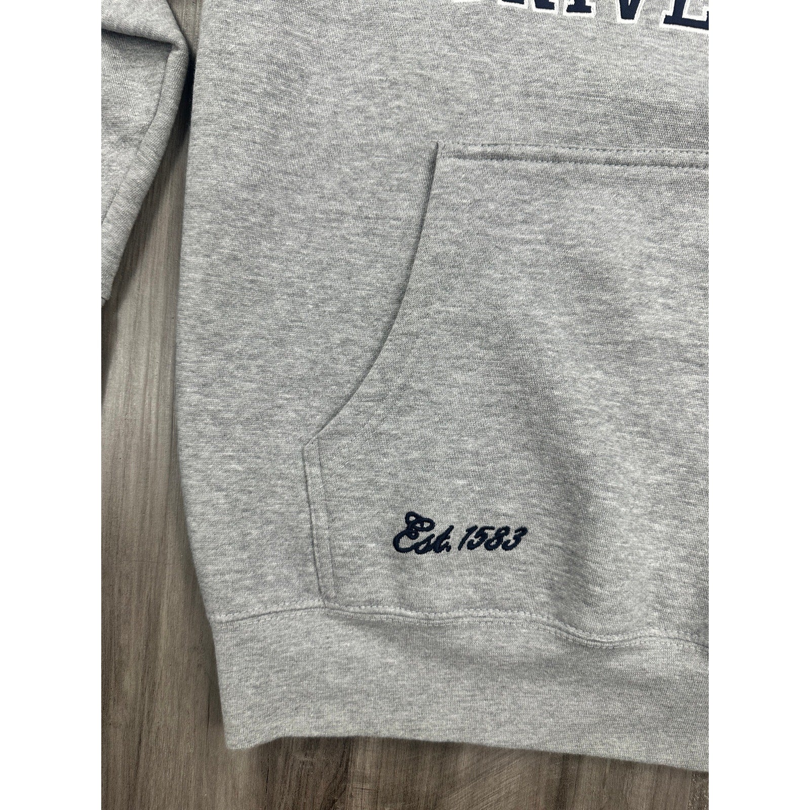 Advanced Apparel University of Edinburgh Official Licensed Pullover Hoodie in Heather Gray — Size XL // Preowned