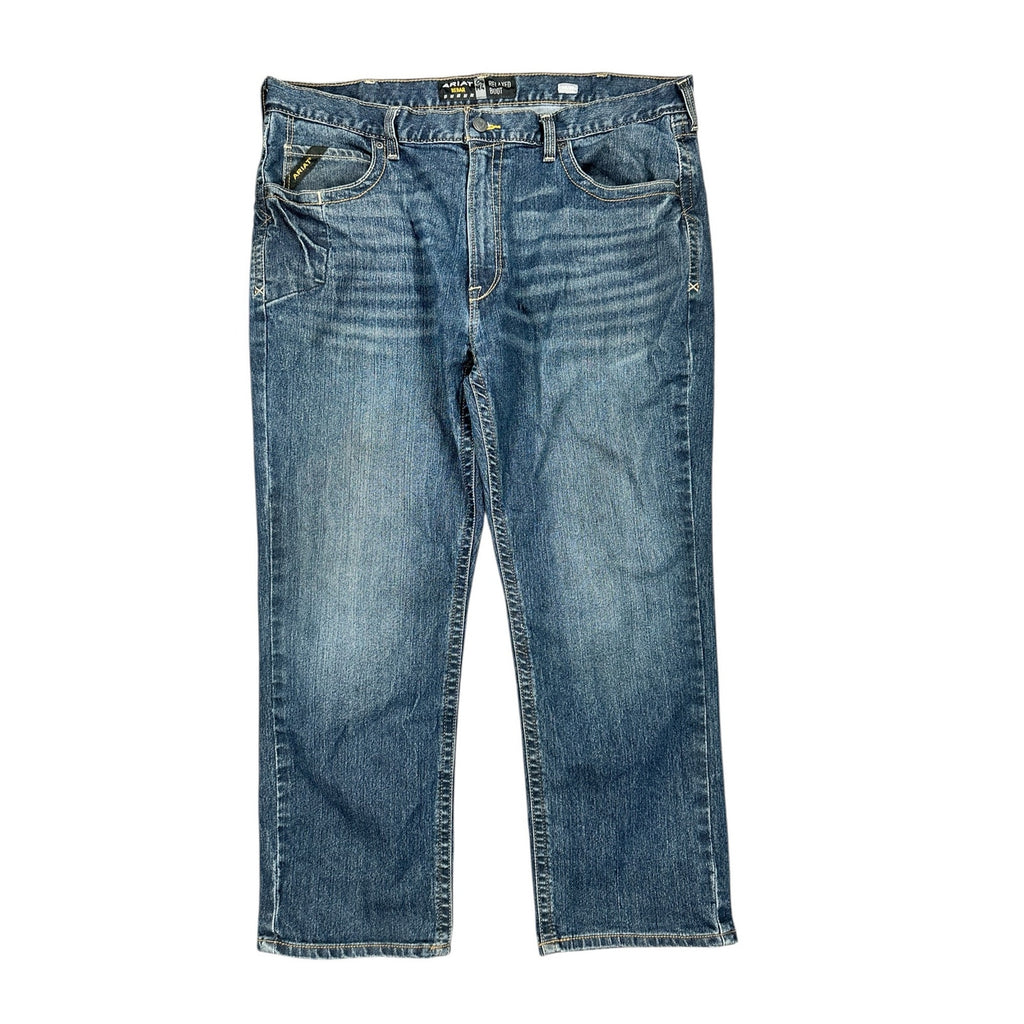 Ariat Rebar M4 Relaxed Bodie Durastretch Edge Boot Cut Jeans — Size 40x30 // Preowned