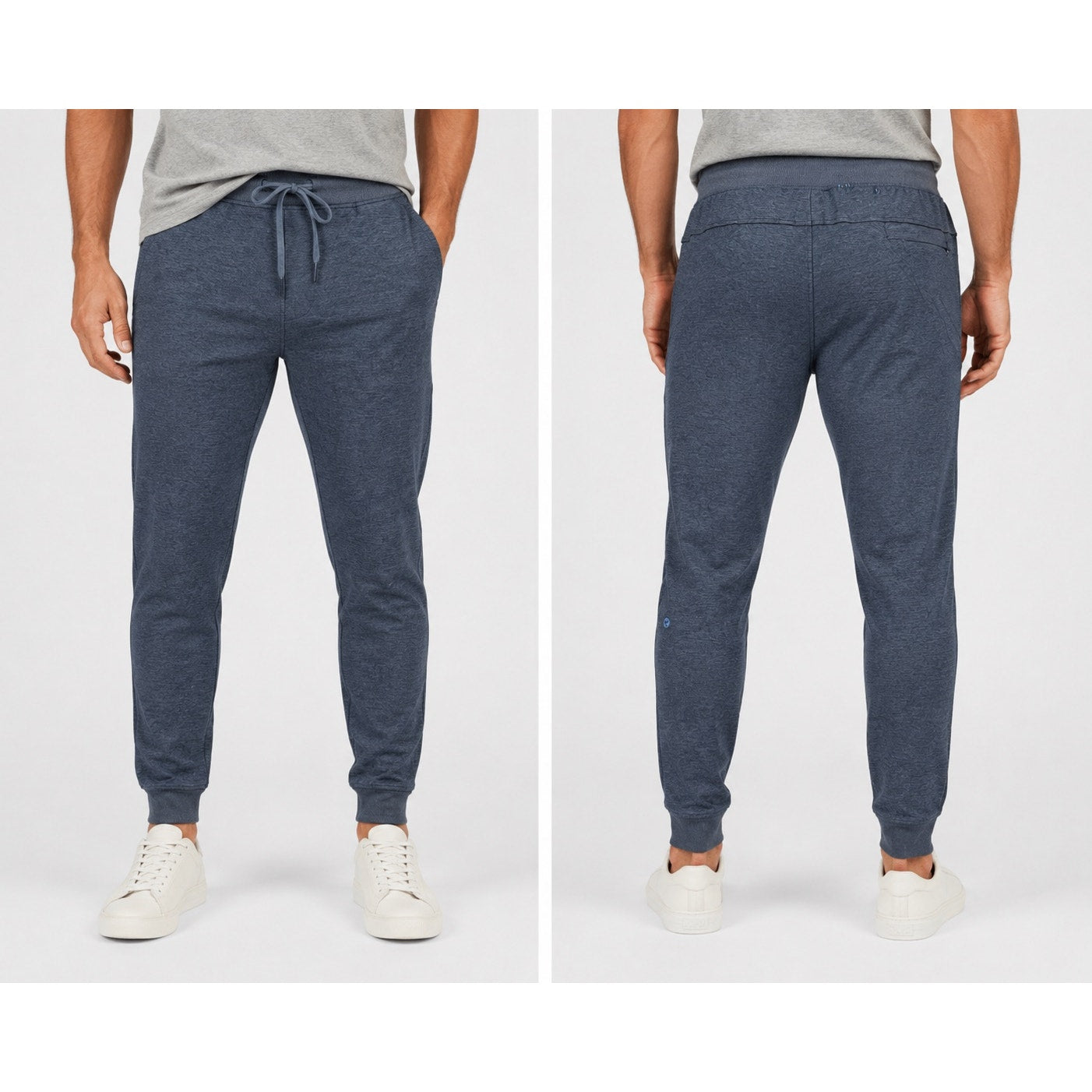 Birddogs Lined Sweatpant Joggers in Heather Navy — Size Medium // Preowned