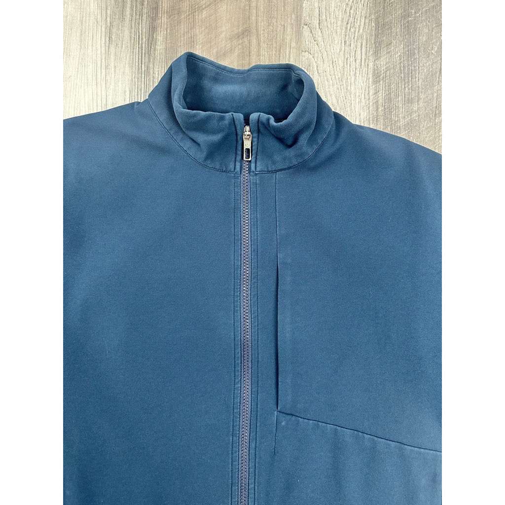 Lululemon Sojourn Warpstreme Full Zip Track Jacket in Navy — Size XL // Preowned