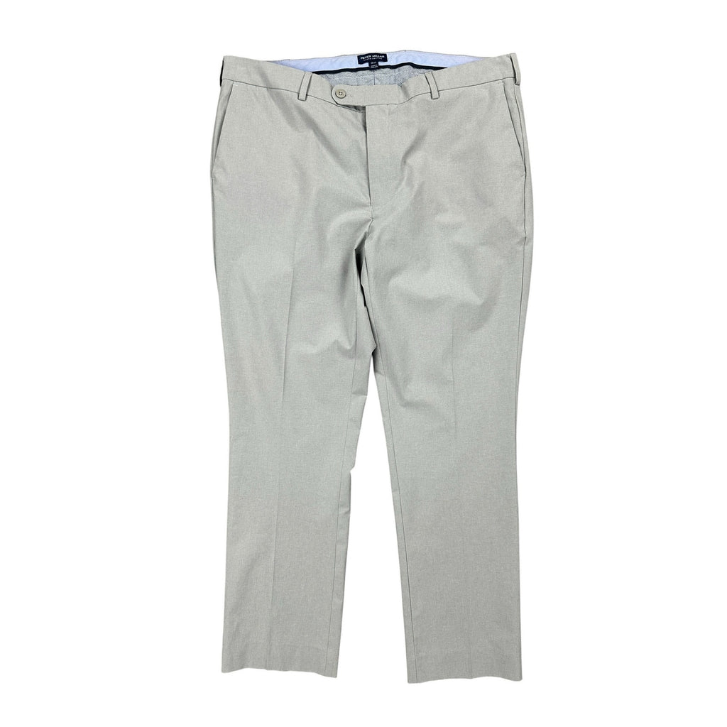 Peter Millar Surge Crown Crafted Trouser Pants in Gale Grey — Size 38x32 // Preowned