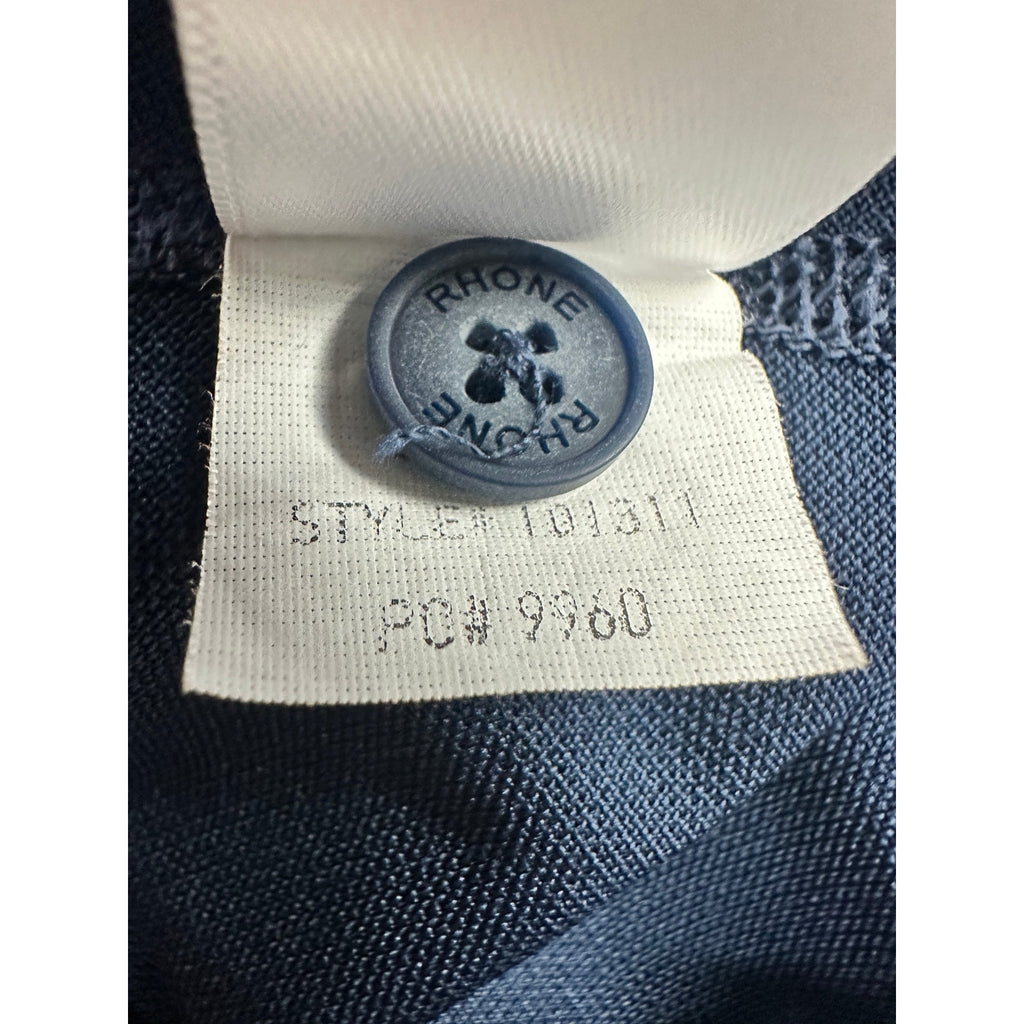 Rhone Mesh Knit Short Sleeve Performance Henley — Size Medium // Preowned