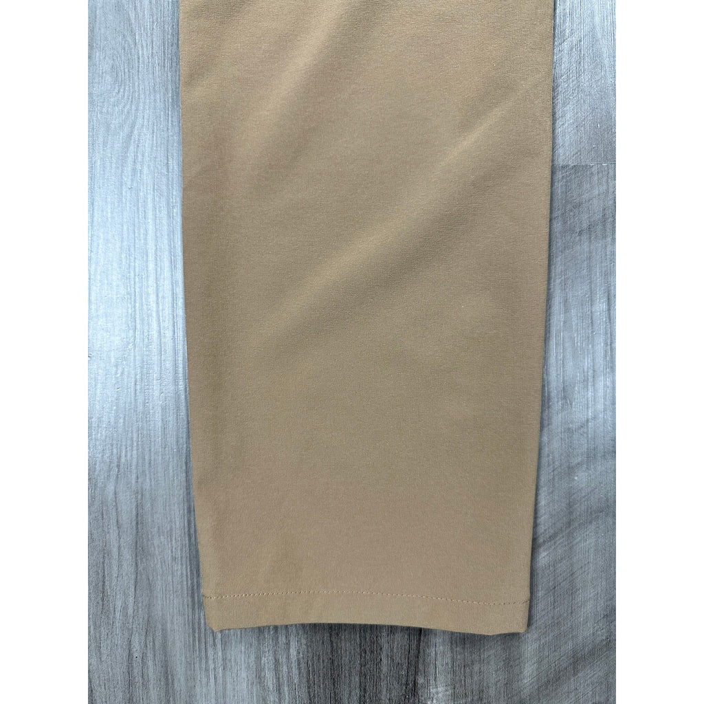 Mizzen+Main Helmsman Performance Slim Fit Chino Pants in Mocha — Size 30x30