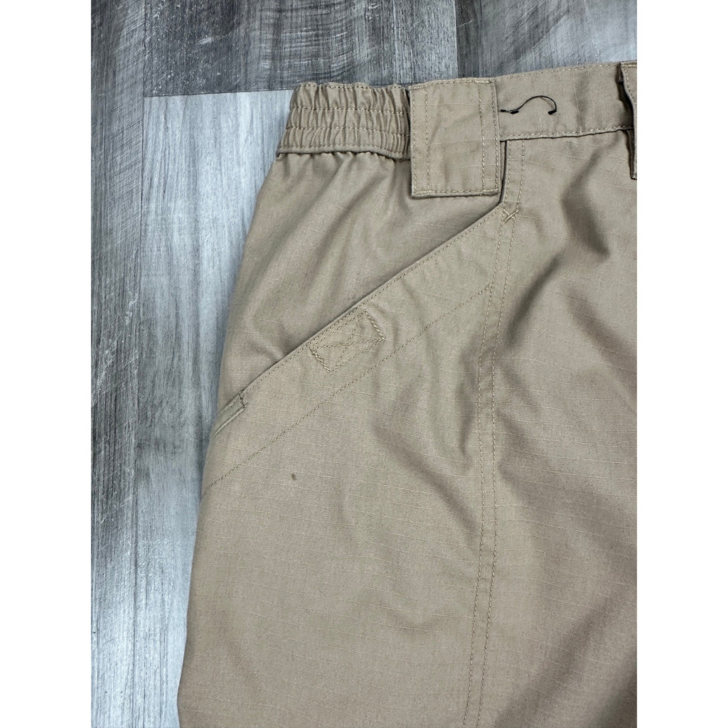 5.11 Tactical Regular Fit Taclite Pro Ripstop Cargo Pants in Tan — Size 32x32 // Preowned