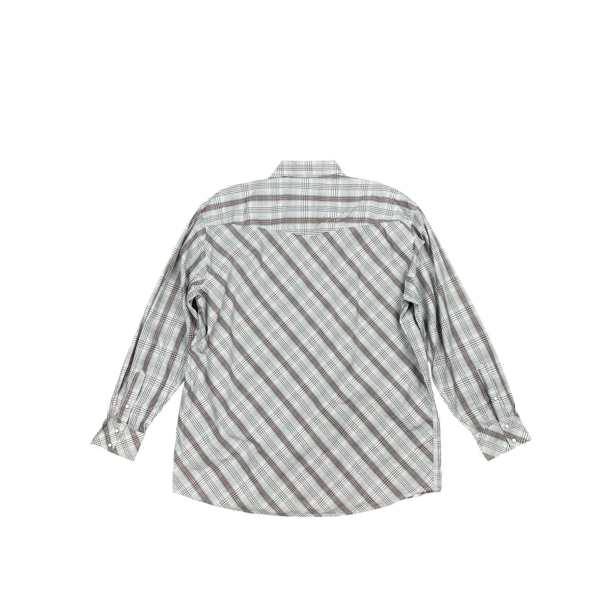 Roper Western Plaid Long Sleeve Pearl Snap Shirt — Size 2XL // Preowned