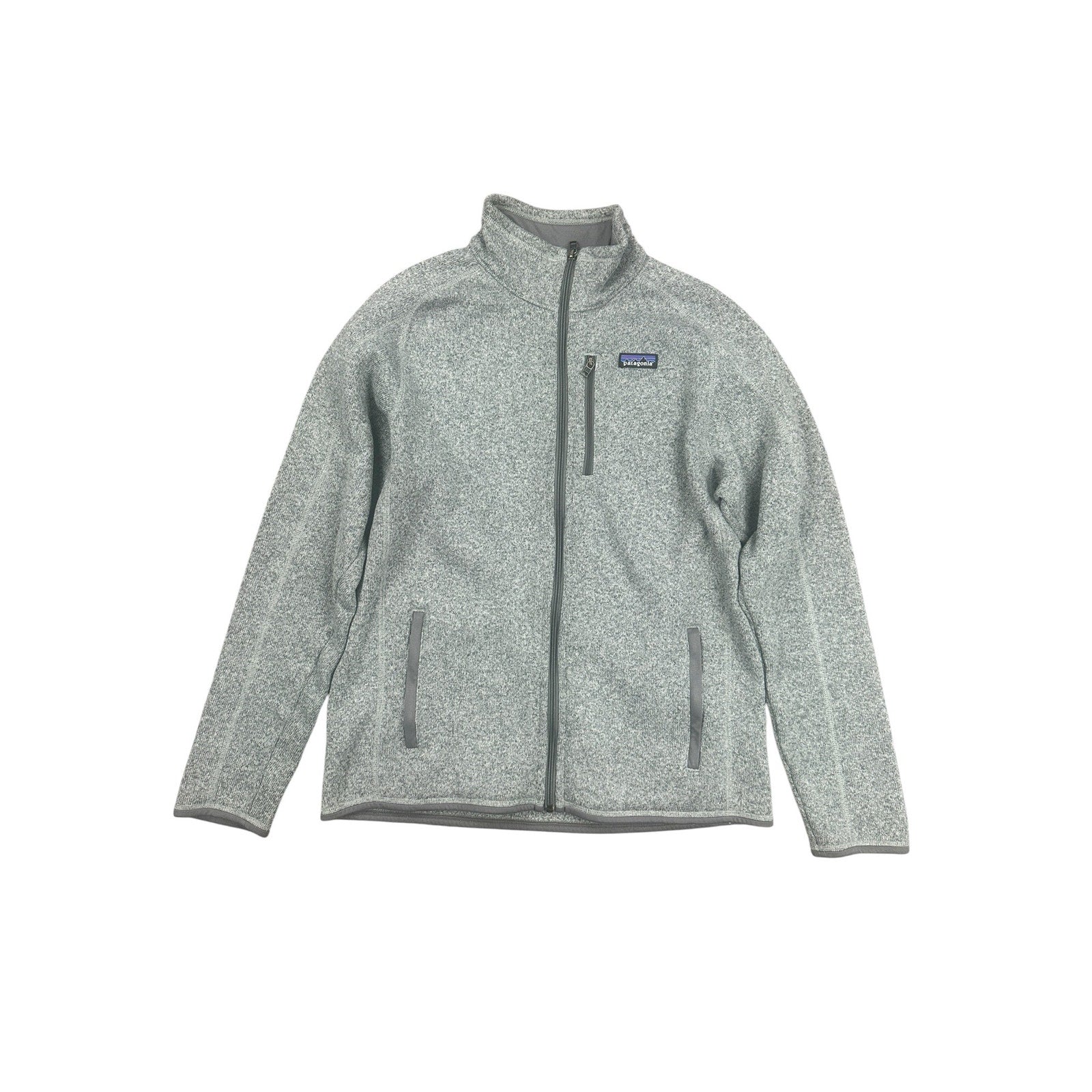 Patagonia Better Sweater Full Zip Fleece Jacket in Heather Gray — Size Large // Preowned