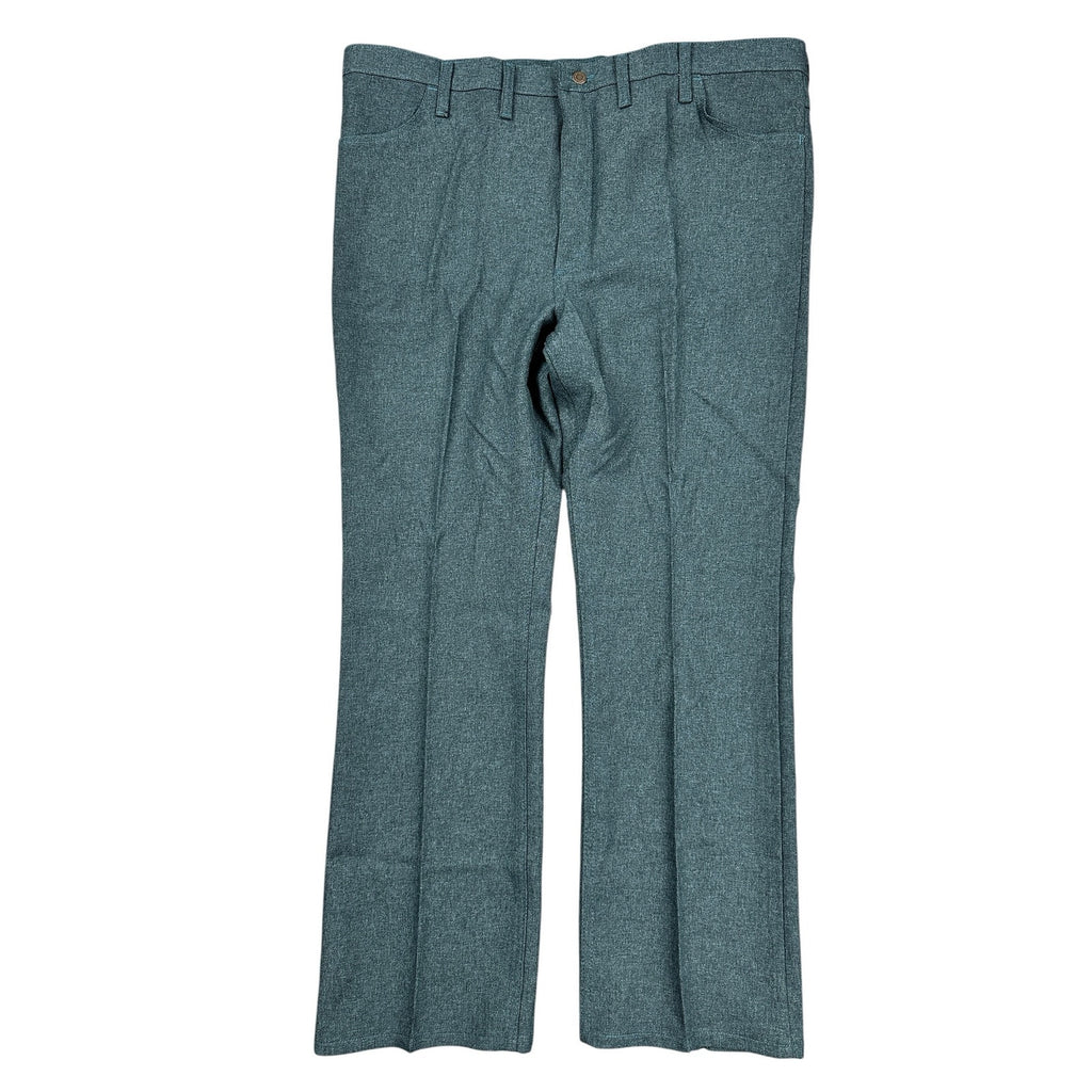 Wrangler Wrancher Dress Jean in Dark Teal Heather Bootcut — 44x32
