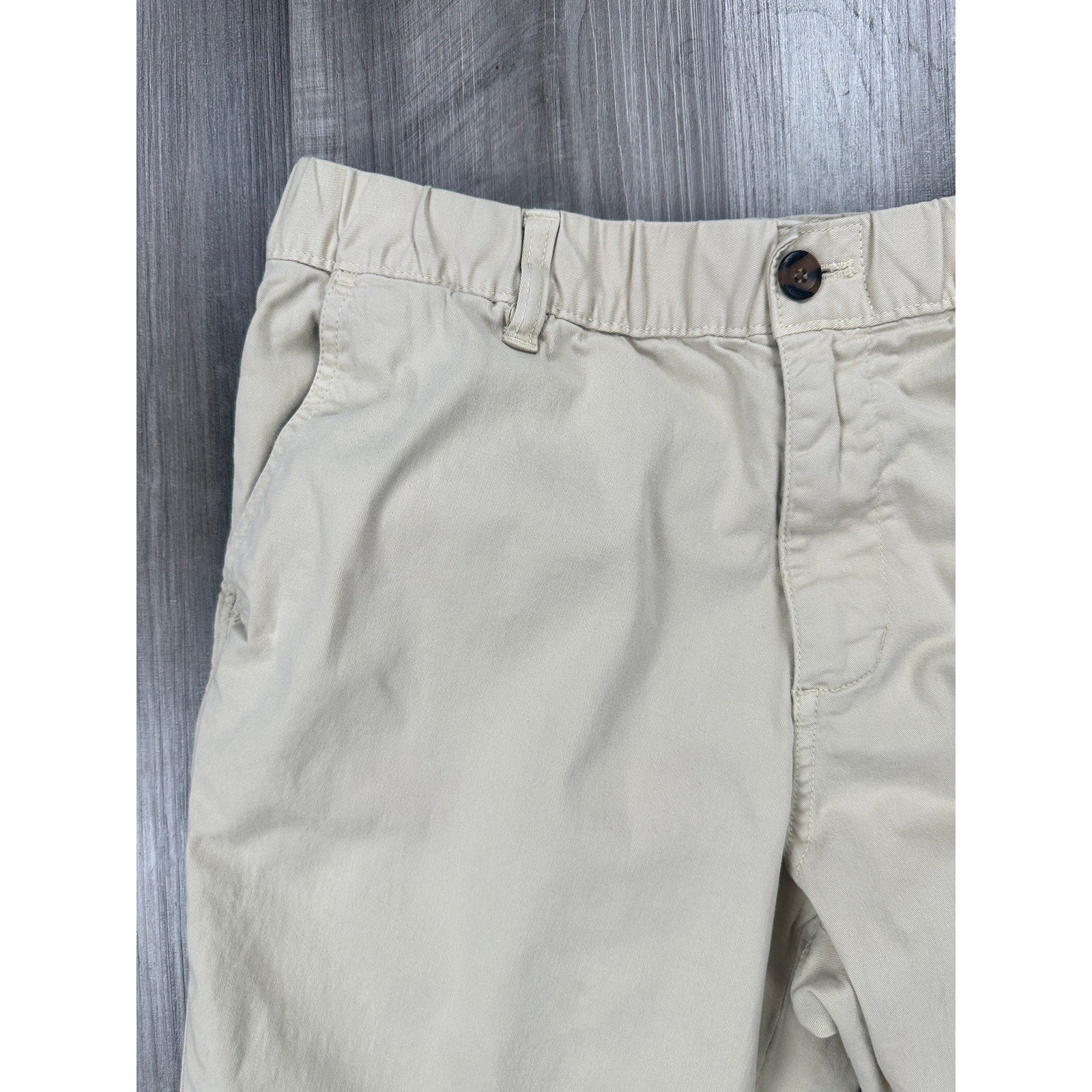 Bear Bottom Stretch Chino Jogger Pants in Tan — Size Large // Preowned