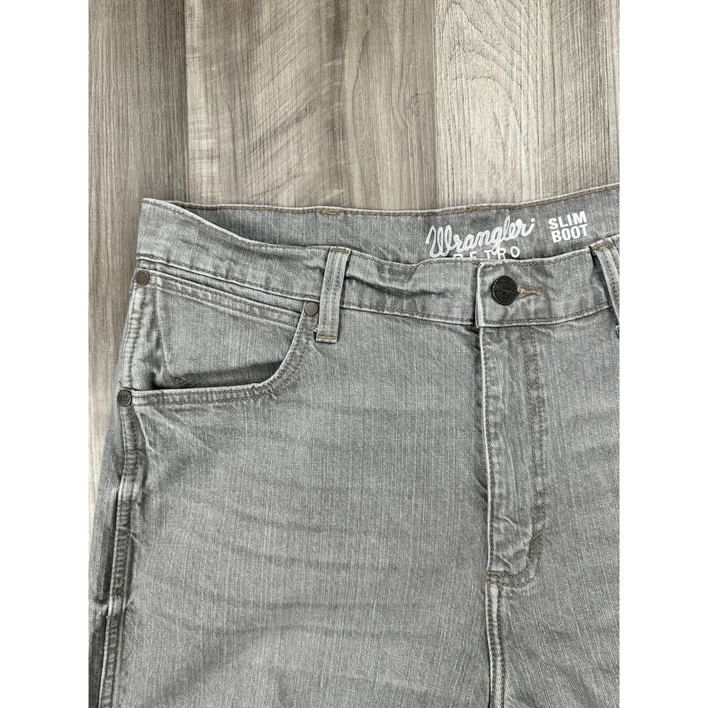 Wrangler RETRO Slim Bootcut Jeans — Size 36x34 // Preowned