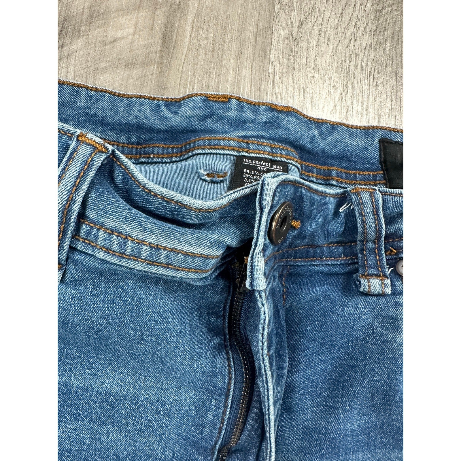 TPJ The Perfect Jean NYC Slim Thick Jean in Blue — Size 34x30 // Preowned