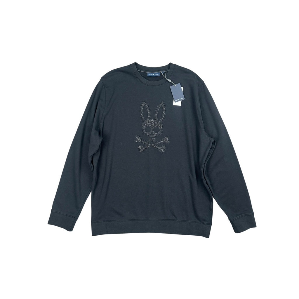 Psycho Bunny Gabin Textured Crew Neck Sweatshirt — Size 3XL