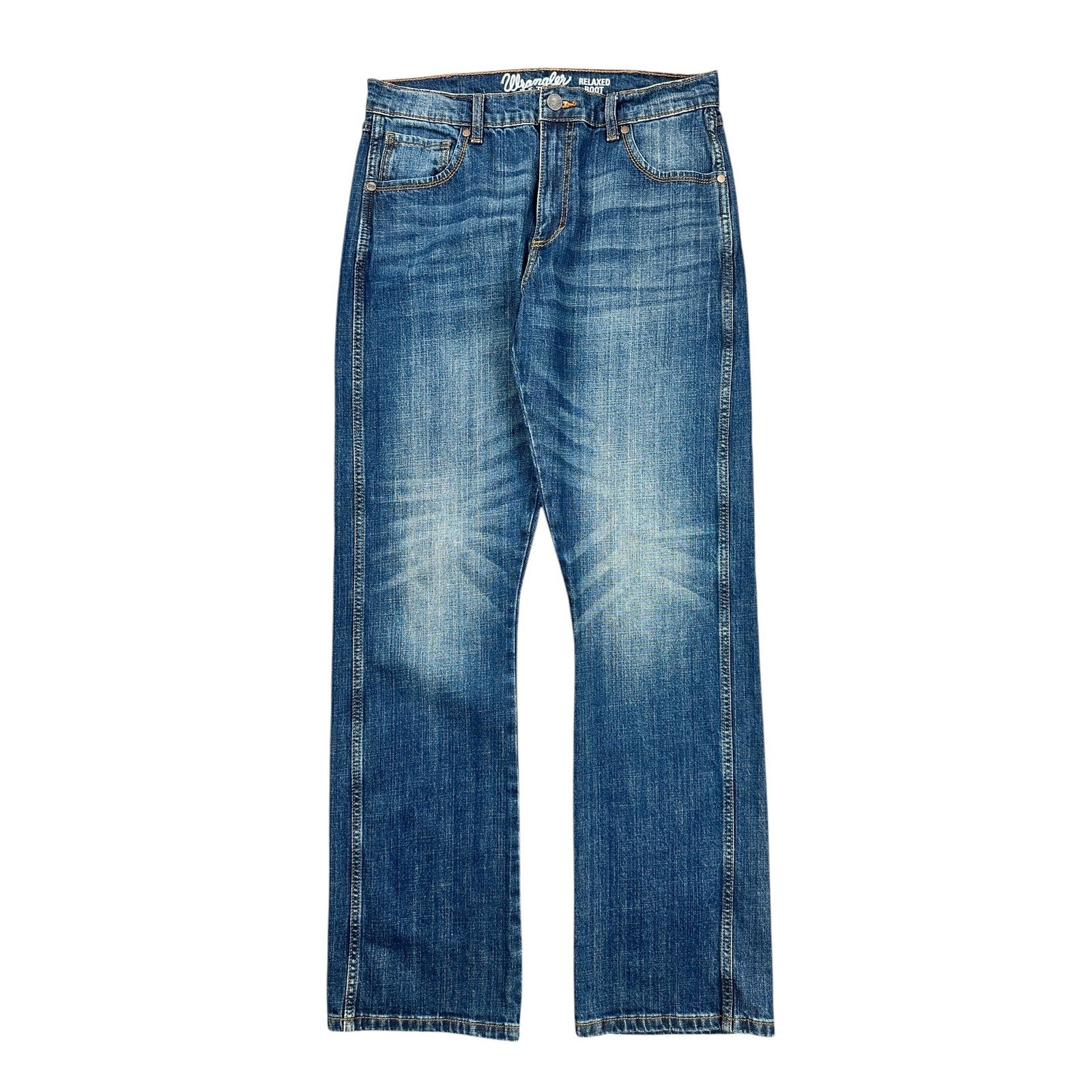 Wrangler Retro Relaxed Fit Bootcut Jean in Blue — Size 32x36 // Preowned
