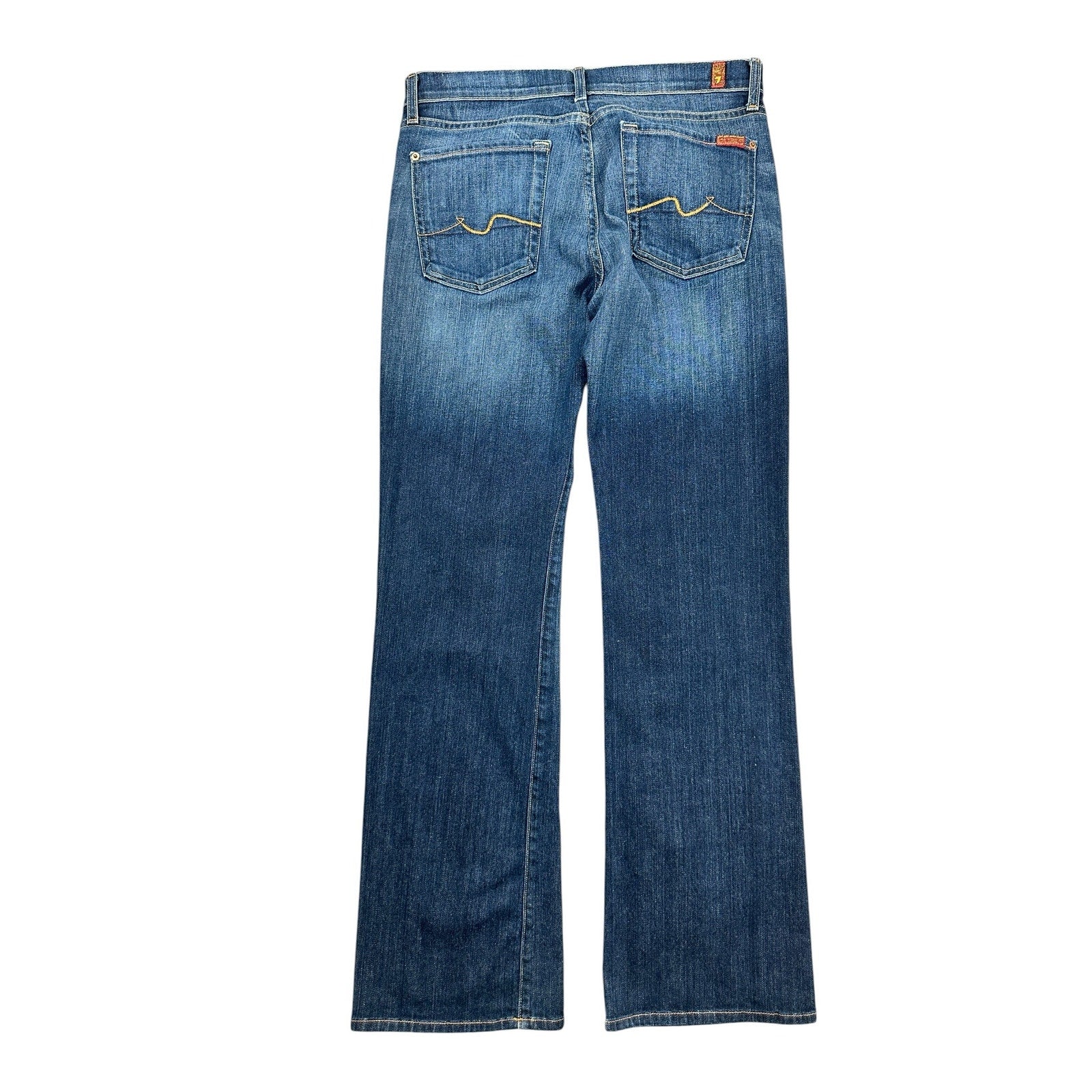7 For All Mankind Bootcut Jean Made in USA in Blue — Size 32 // Preowned