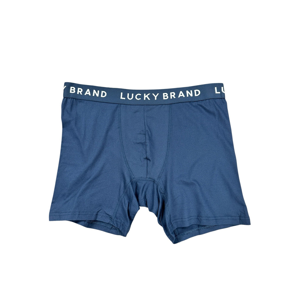 Lucky Brand Essential Soft Contour Pouch Boxer Briefs 4-Pack — Size Large