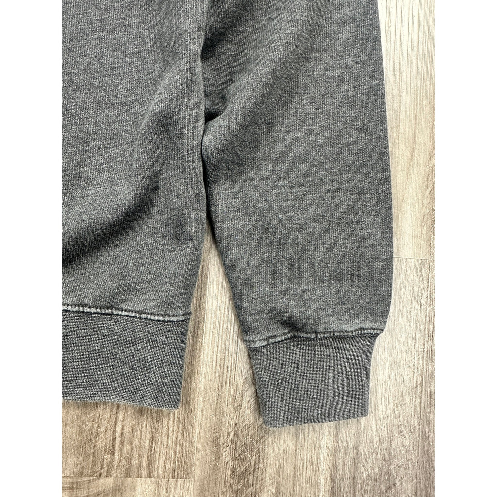 Robert Graham Neon Bones Graphic Long Sleeve Sweatshirt in Charcoal — Size Medium