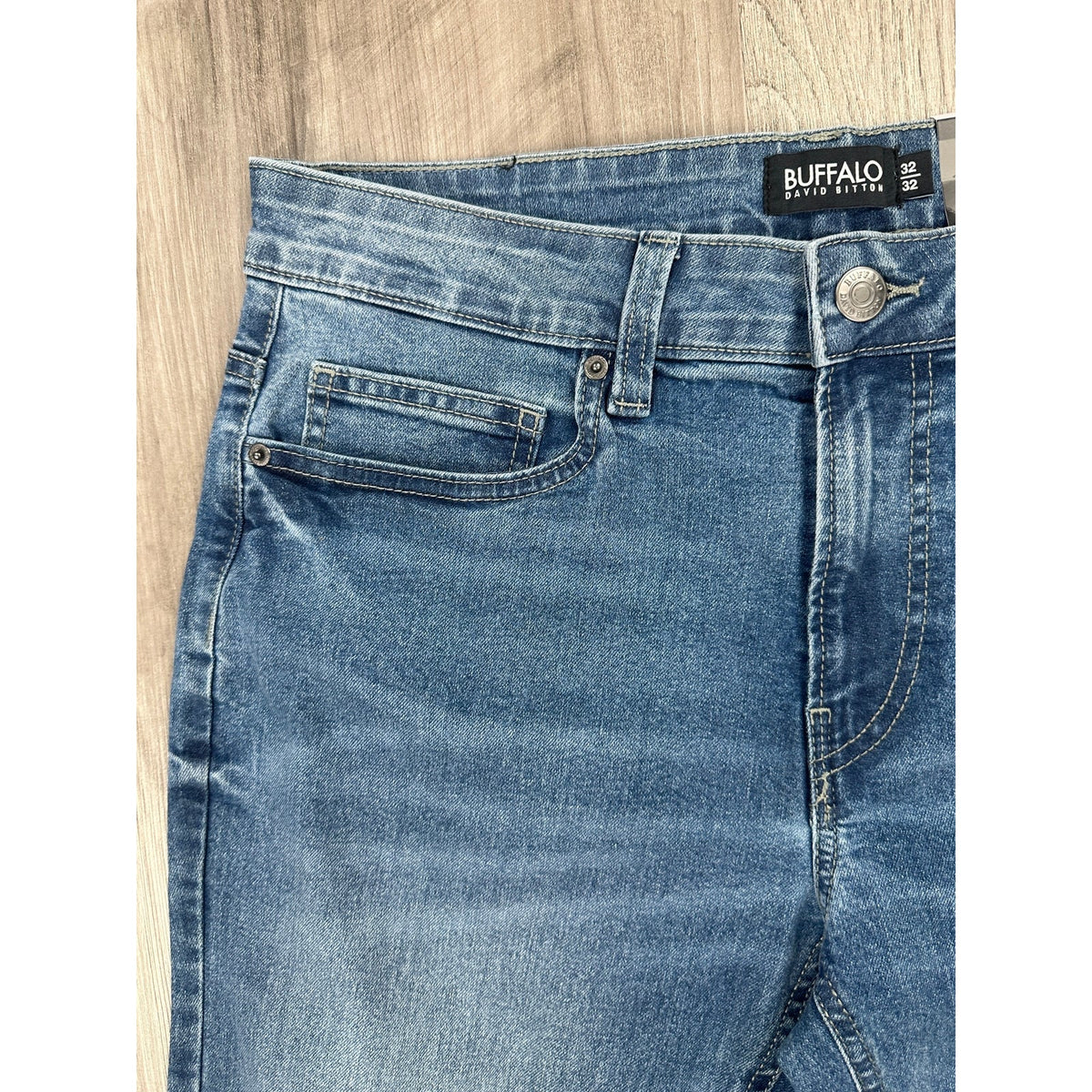 Buffalo David Bitton Driven Relaxed Straight Jeans — Size 32x32