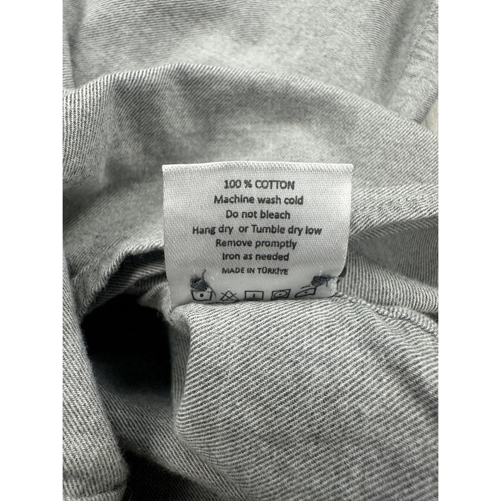 Teddy Stratford Two Pocket Organic Long Sleeve Shirt in Gray — Size 1 (US Small) // Preowned