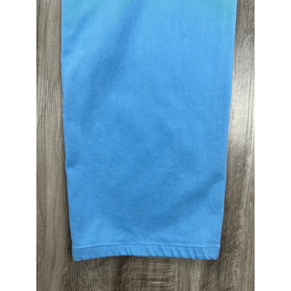 Peter Millar Signature Sateen Five Pocket Pants in Light Blue — Size 40 // Preowned