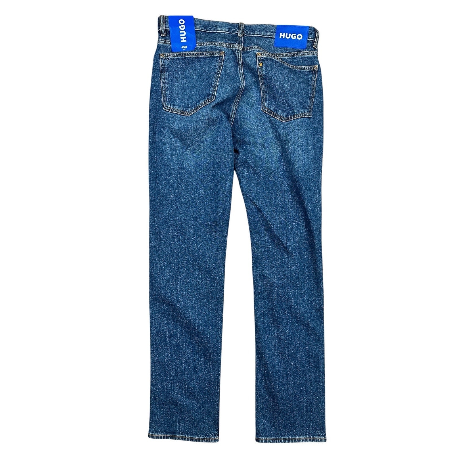 HUGO Ash Slim Fit Jeans in Blue — Size 32x32