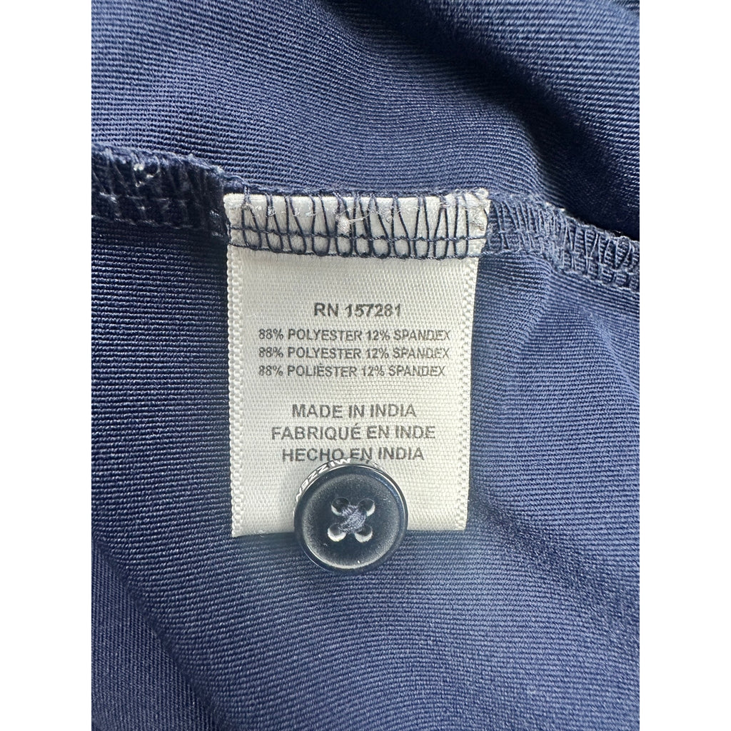 Mizzen+Main Phil Mickelson Performance Golf Polo in Navy — Size Small // Preowned