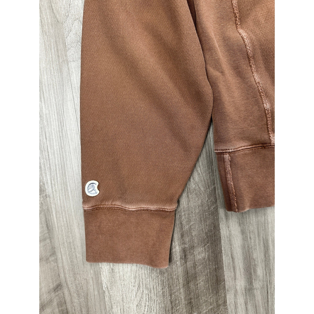 Todd Snyder x Champion Relaxed French Terry Hoodie in Brown — Size XL // Preowned