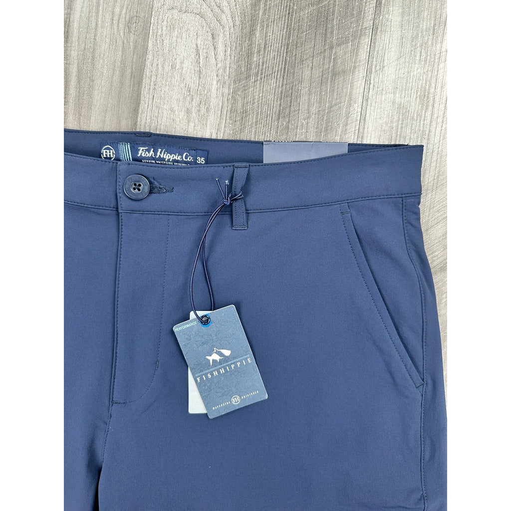 Fish Hippie Drift Performance Shorts — Size 35
