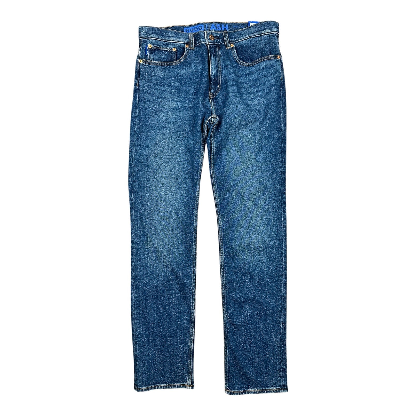 HUGO Ash Slim Fit Jeans in Blue — Size 32x32