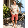 Tommy Bahama Cabo Coast Cargo 9" Shorts in Desert Red — Size 30