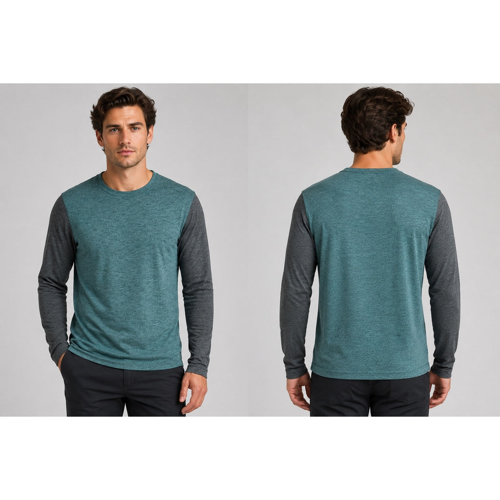 Theory Billey B Modal Long Sleeve Pullover in Anemone — Size Small // Preowned