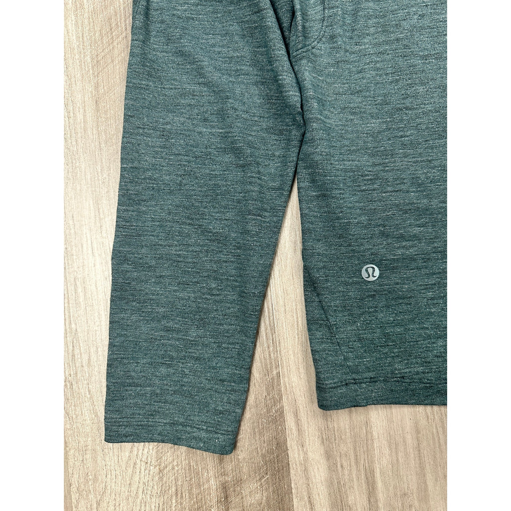 Lululemon Surge Warm Half Zip Pullover in Dark Teal — Size Large // Preowned