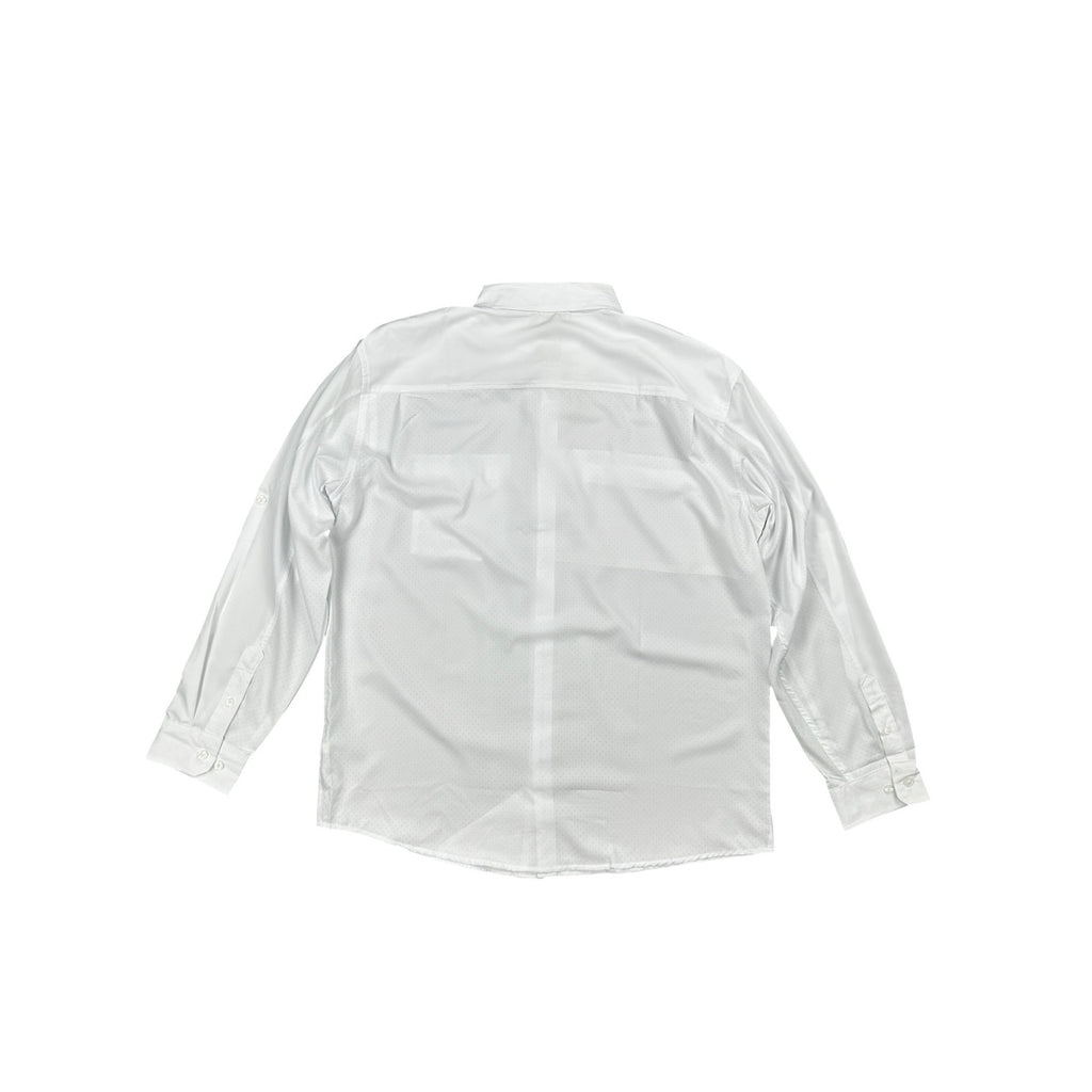 HUK Tide Point Long Sleeve Button Down — Size Large