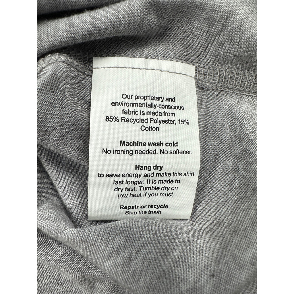Poncho Poly Cotton Performance Long Sleeve Crew Tee — Size Medium // Preowned