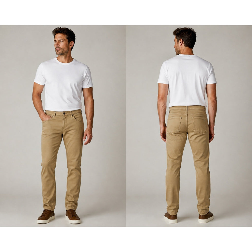 TPJ The Perfect Jean The Denkhaki Athletic Fit Jeans in Dark Khaki — Size 40x30 // Preowned