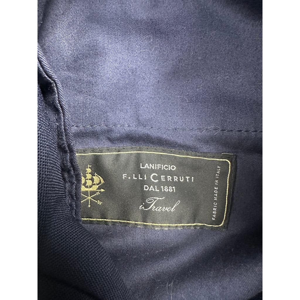 Suitsupply Brescia Tailored Fit Lanificio F.lli Cerruti Wool Trouser Pants — Size 44 (US 28) // Preowned
