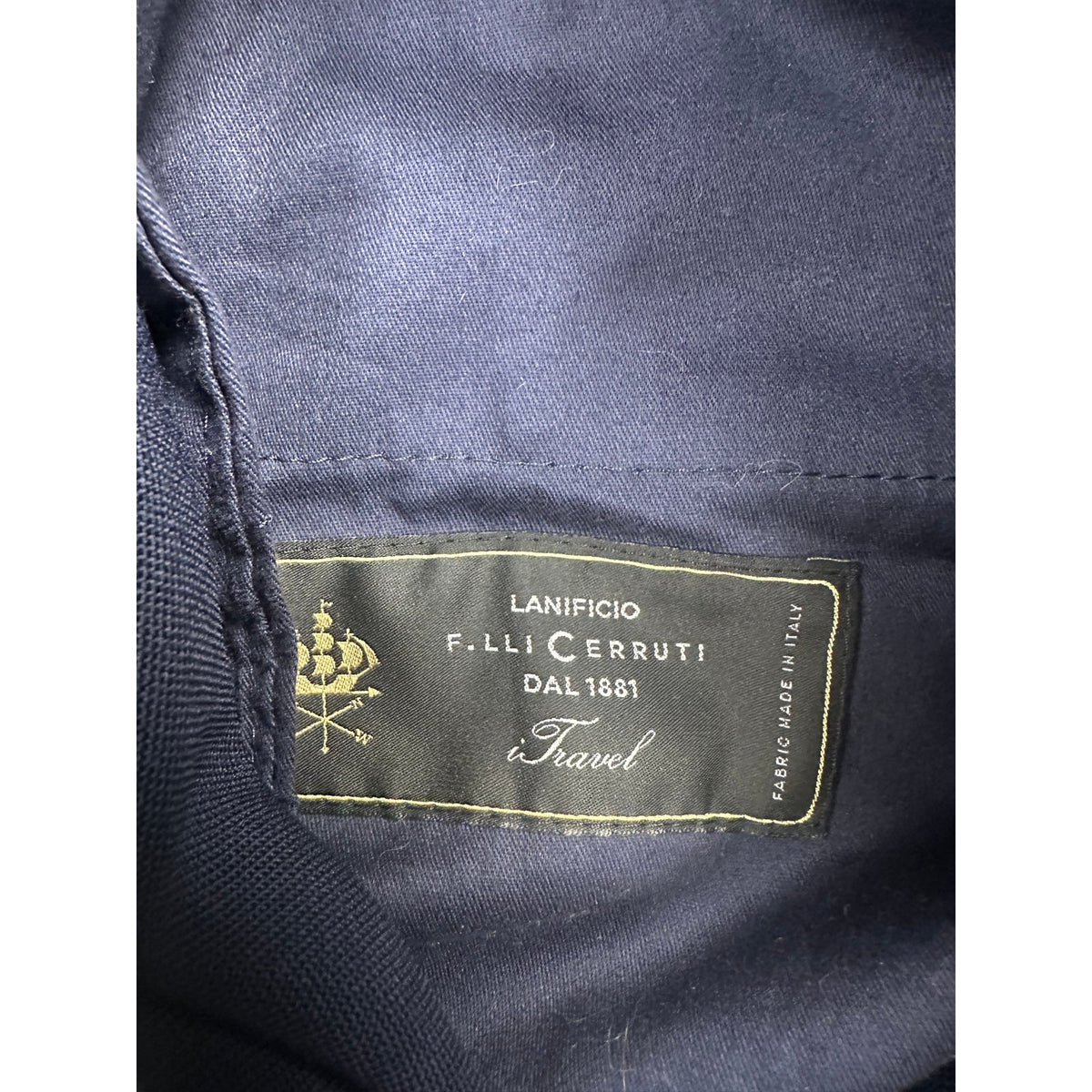 Suitsupply Brescia Tailored Fit Lanificio F.lli Cerruti Wool Trouser Pants — Size 44 (US 28) // Preowned