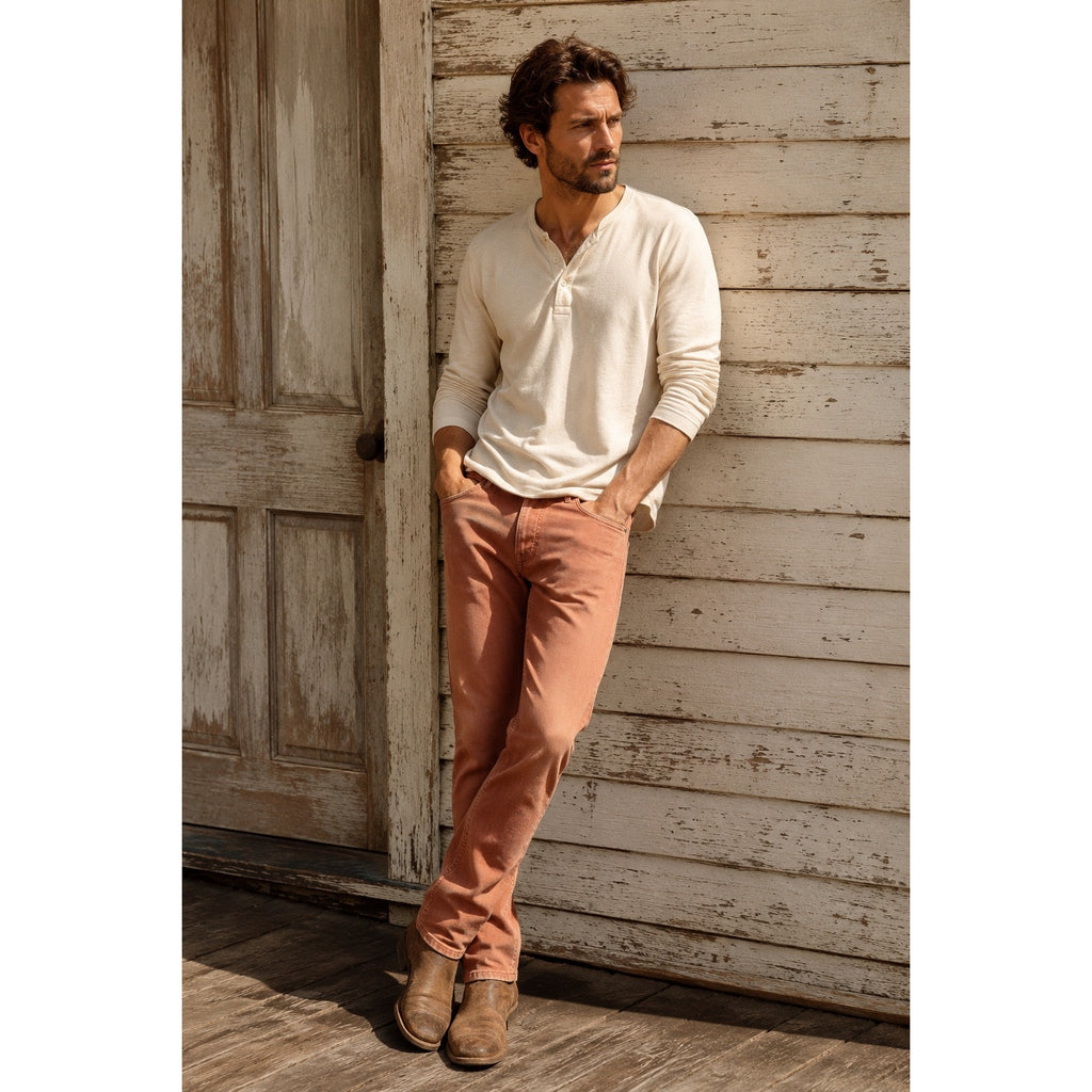 AG Adriano Goldschmied The Tellis Modern Slim AG-ED Denim Jeans in Adobe Clay — Size 33R // Preowned