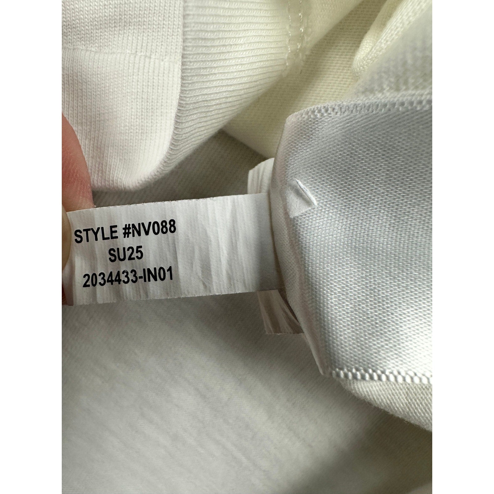 Madewell The Vintage Polo Shirt in White — Size Large // Preowned