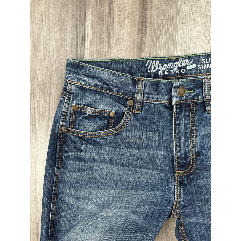 Wrangler RETRO Bozeman Slim Straight Jeans — Size 29x32 // Preowned