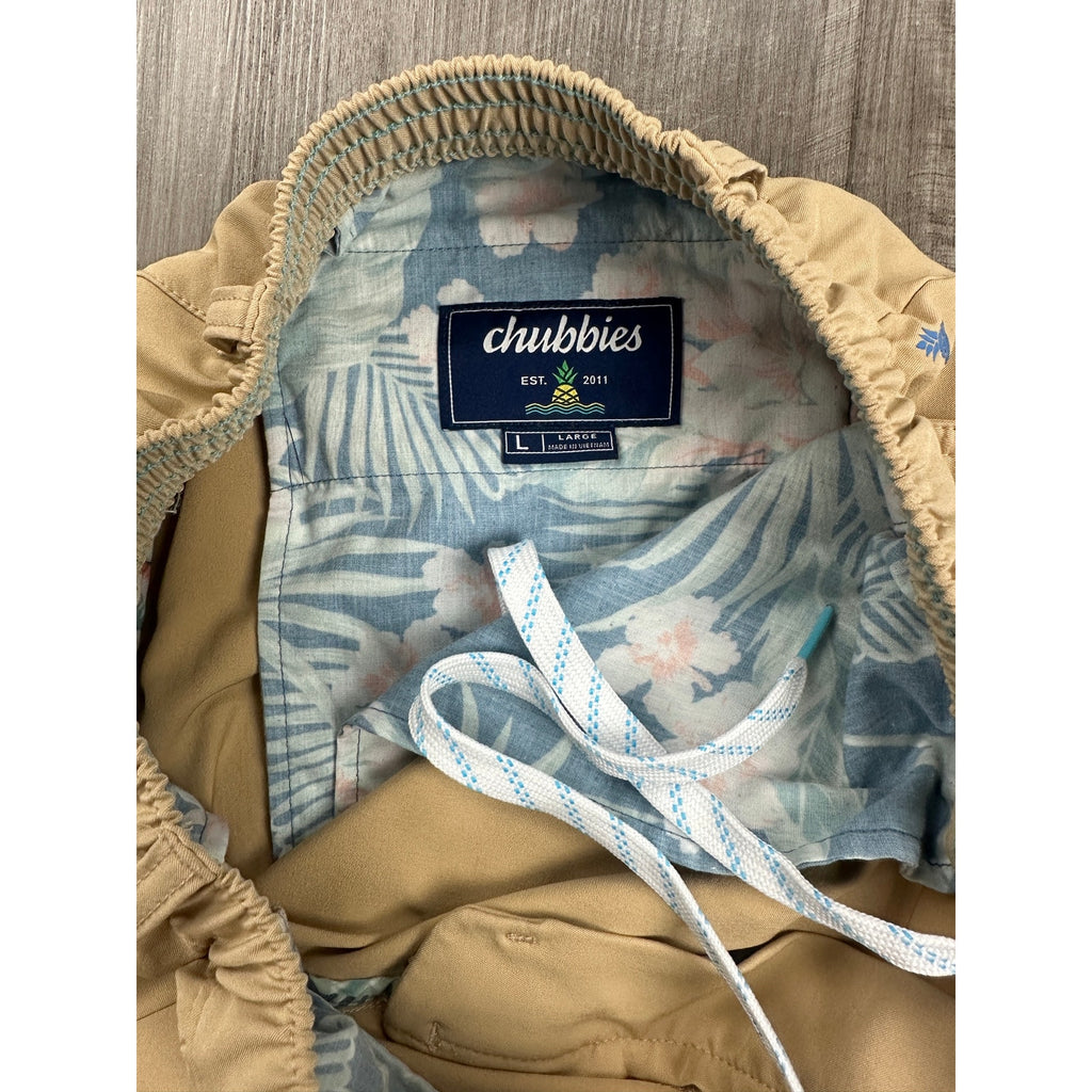 Chubbies All About the Almonds Performance Pants in Light Tan — Size Large // Preowned