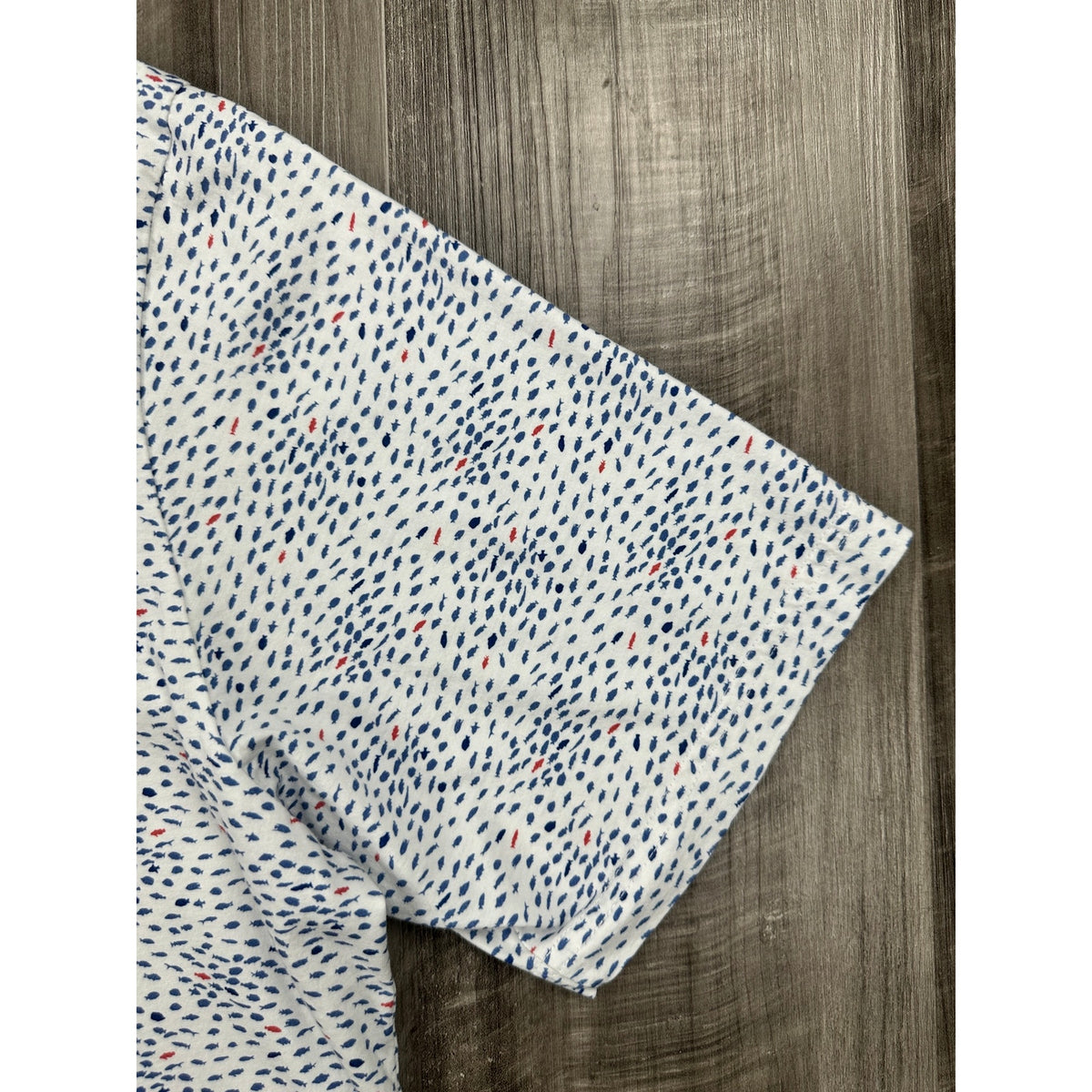 Peter Millar Crown Pilot Mill Ocean Traffic Fish Pima Cotton Golf Polo — Size 2XL // Preowned