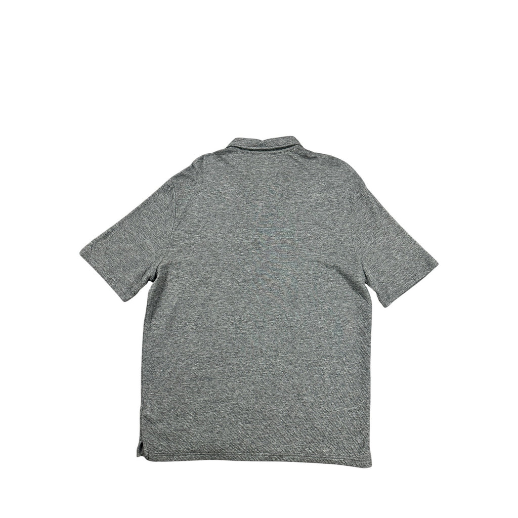 Faherty Cloud Cotton Polo in Heather Gray — Size XL // Preowned