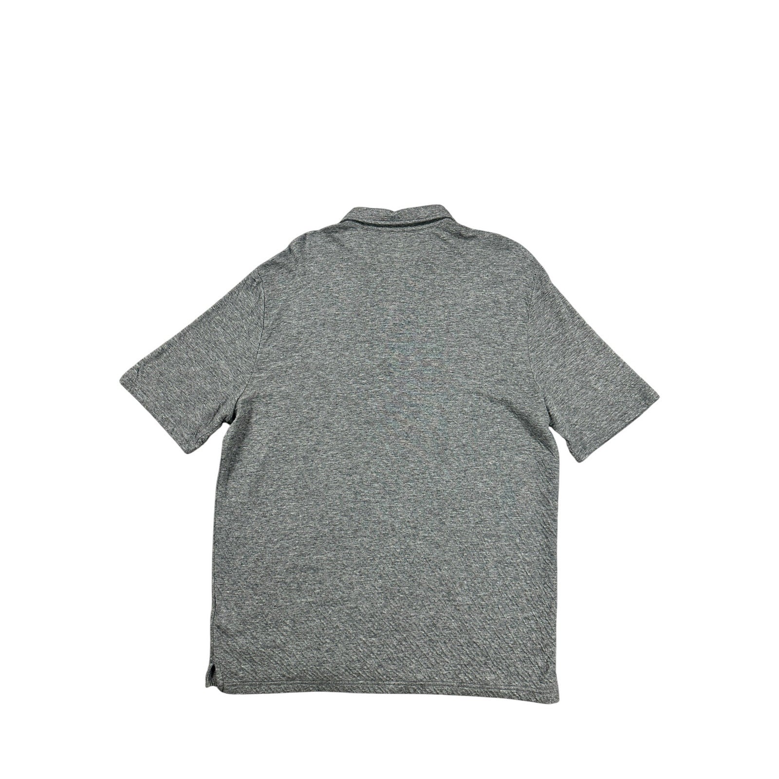 Faherty Cloud Cotton Polo in Heather Gray — Size XL // Preowned