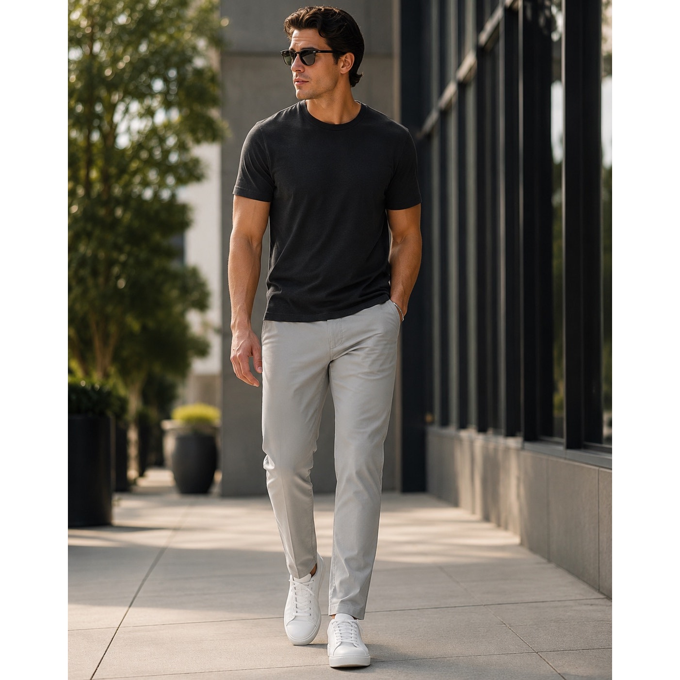 Lululemon ABC Classic Fit Warpstreme 5 Pocket Pants in Gray — Size 36 // Preowned