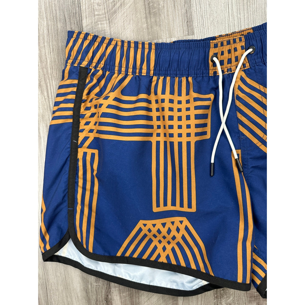 G-Star Raw Carnic Raw All Over Print Swim Trunks — Size XL // Preowned