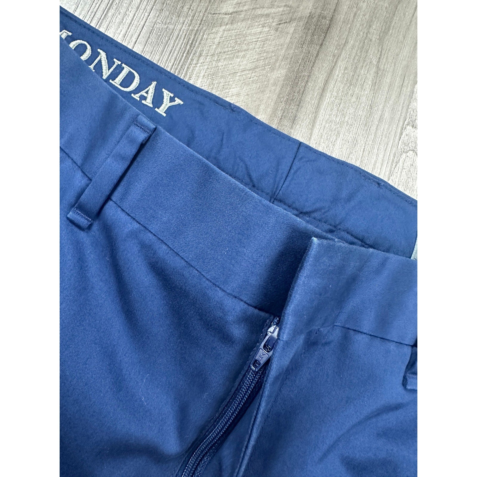 Bonobos Monday Straight Chino Pant in Navy Blue — 31x32