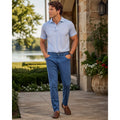 Peter Millar Signature Sateen Classic Fit 5 Pocket Pants in Blue — Size 40x32 // Preowned