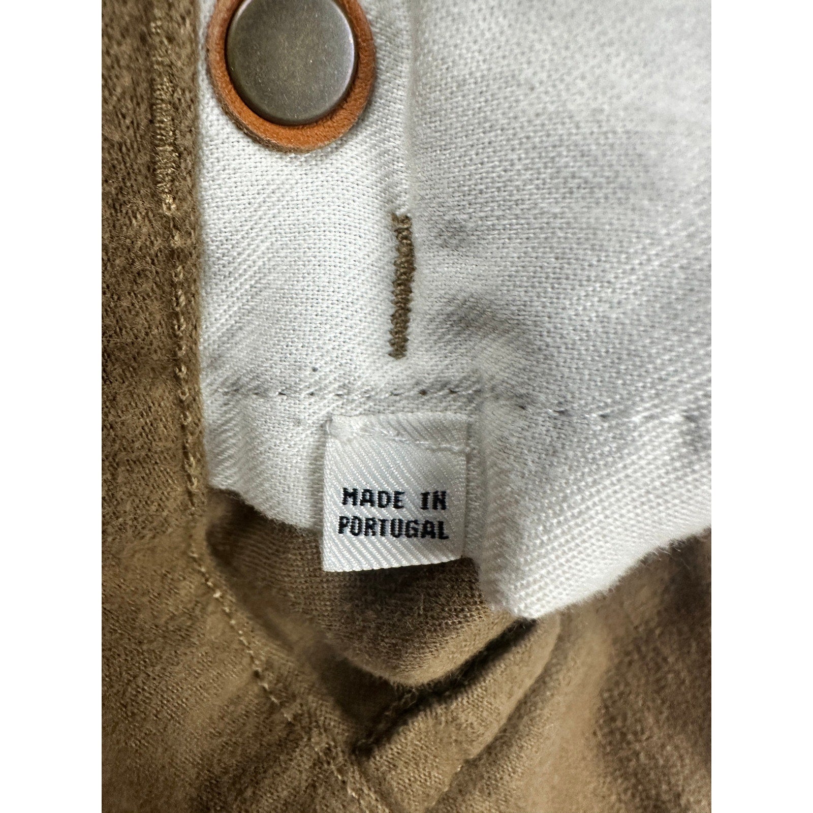 Billy Reid Moleskin Slim Fit 5 Pocket Pants in Tan — Size 34 // Preowned