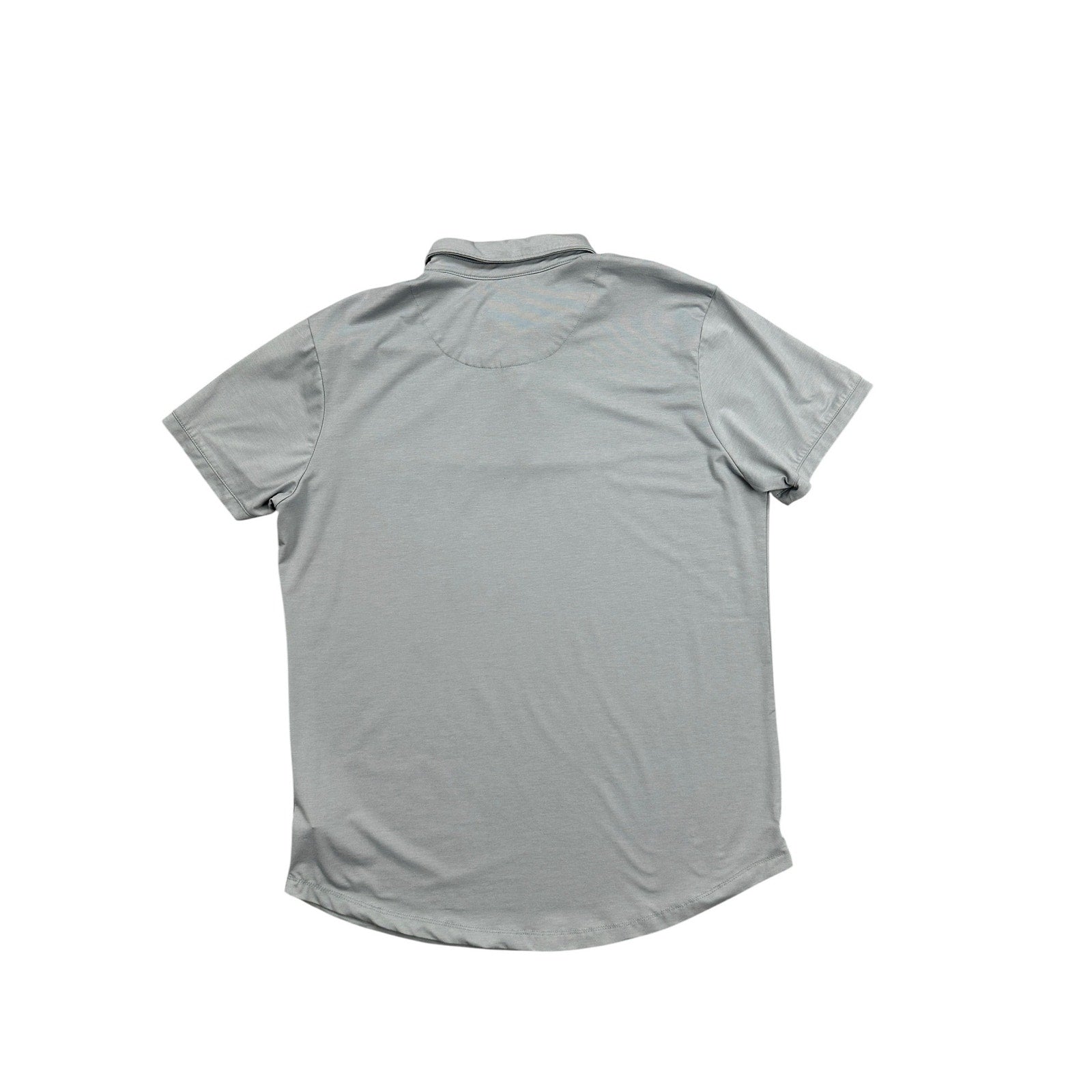 Cuts Pyca Pro Curve Hem Polo Shirt in Gray — Size 2XL // Preowned