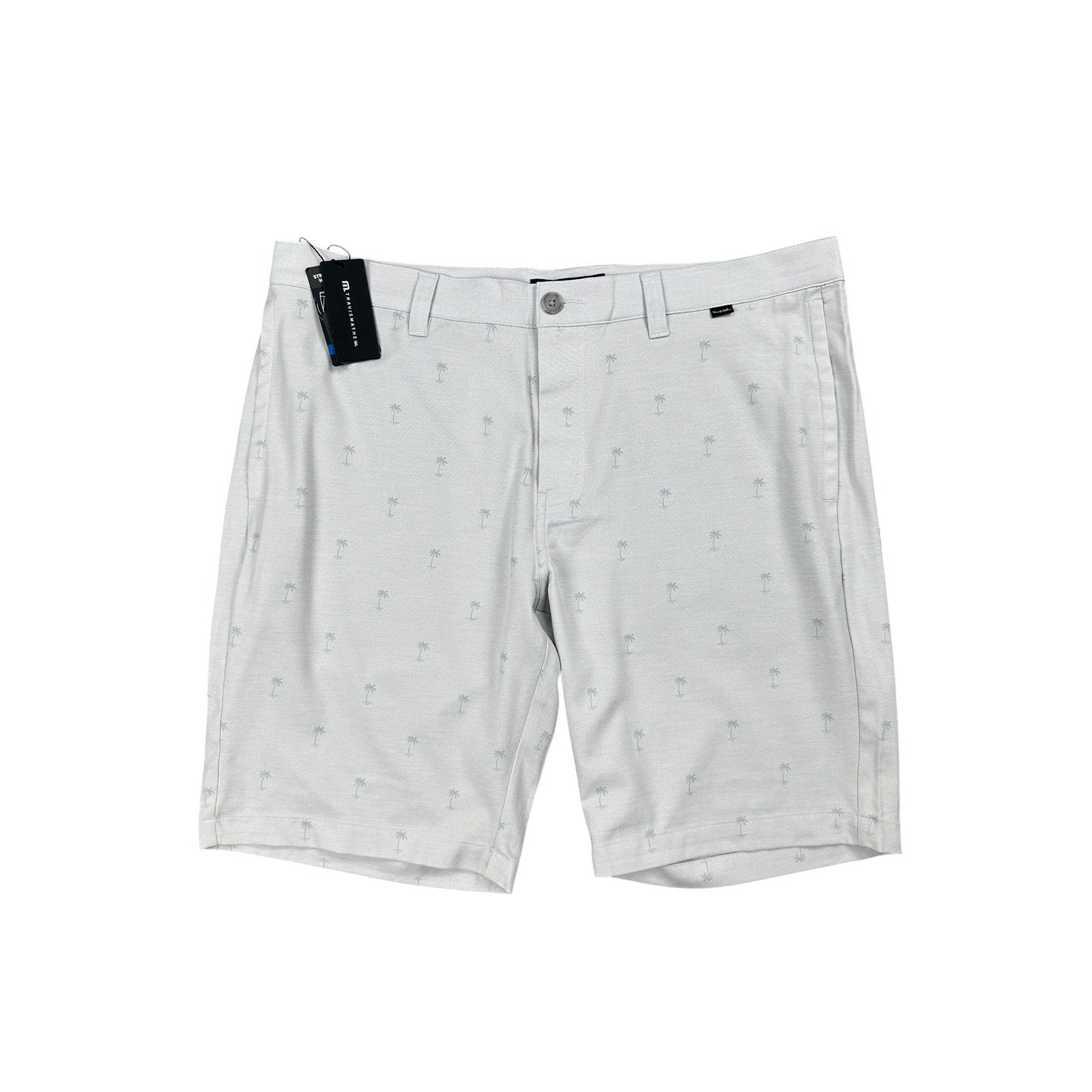 Travis Mathew Resort to This Golf Shorts in Heather Microchip — Size 38